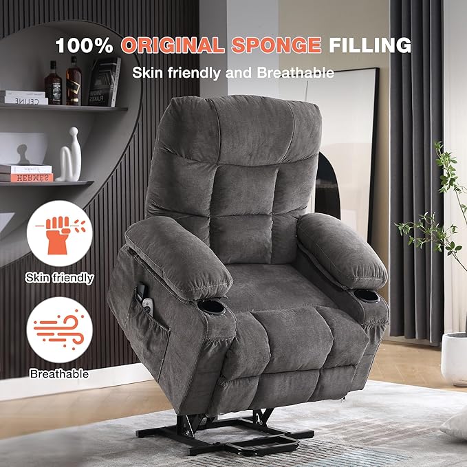 MAHOMICO Power Lift Recliner Chair - Image 4