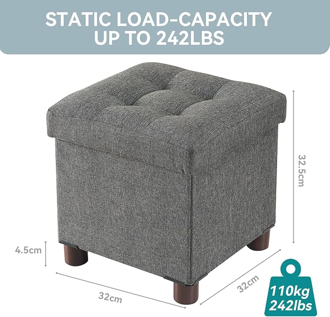 BRIAN & DANY Small Ottoman - Image 2