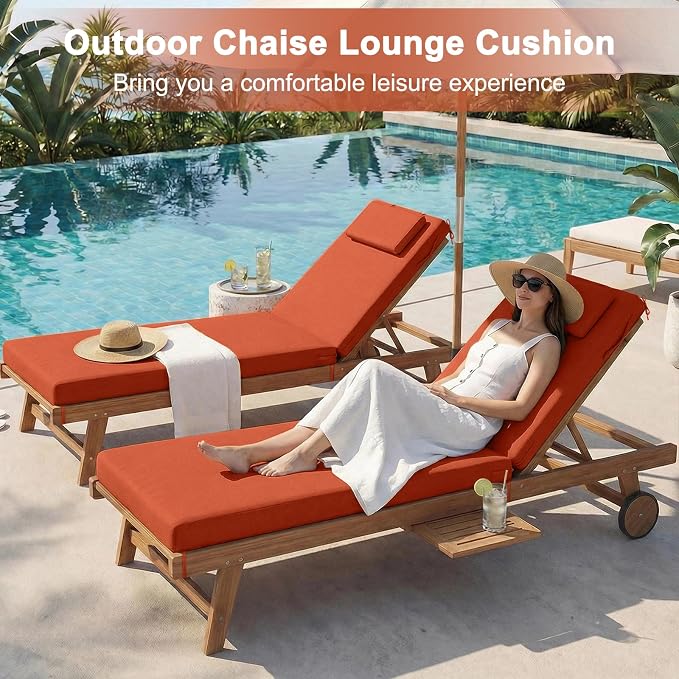 Outdoor Lounge Chair mat, 72 inches x 21 inches, Waterproof Chaise Lounge - Image 7