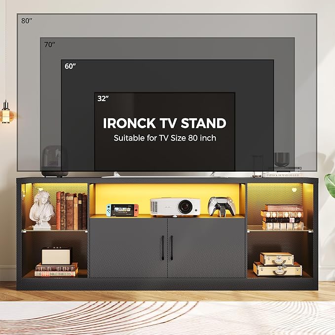 IRONCK TV Stand for TVs 80 inch - Image 4