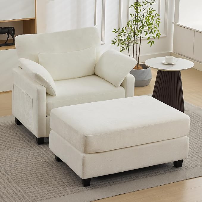 WUTUTUEE 57.5" Oversized Chaise Lounge - Image 8