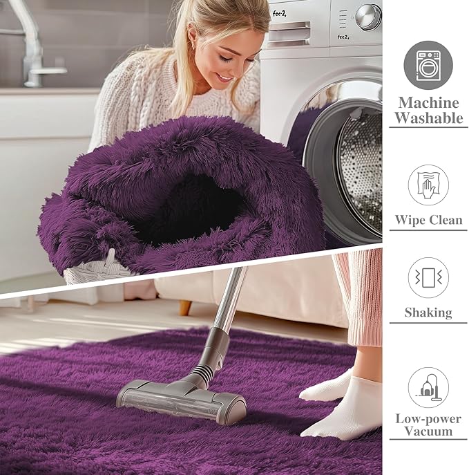 OLANLY 6x9 Machine Washable Large Area Rugs - Image 2