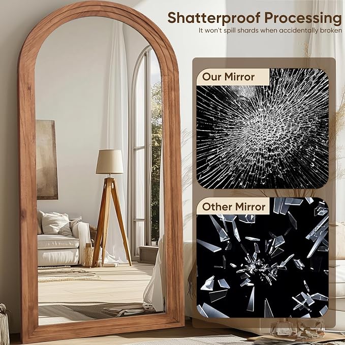 Full Length Mirror, Oversized Stand Up Mirrors Large Wall Mirrors, Wall Mounted - Image 5
