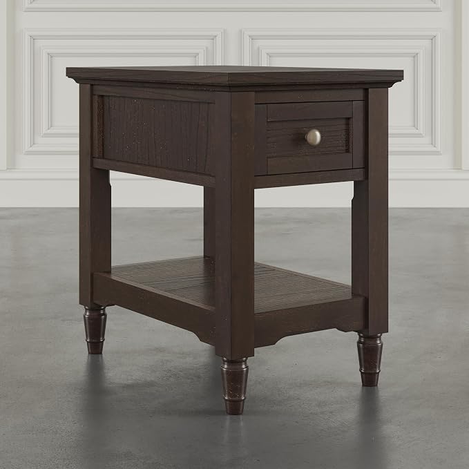 Brentwood Modern Transitional Chairside End Table - Image 7