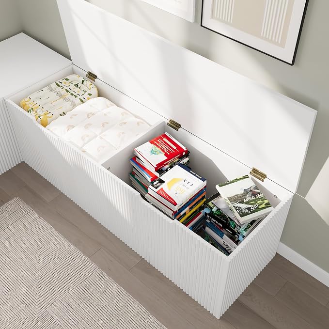 Bobve L-Shape Storage Bench - Image 8