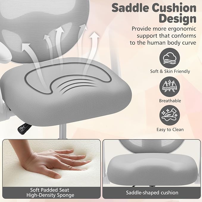 HOFFREE Kids Desk Chair Ergonomic Study Chair - Image 3