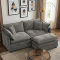 78” Modular Sectional Sofa, L Shaped Cloud Couch by Unknown