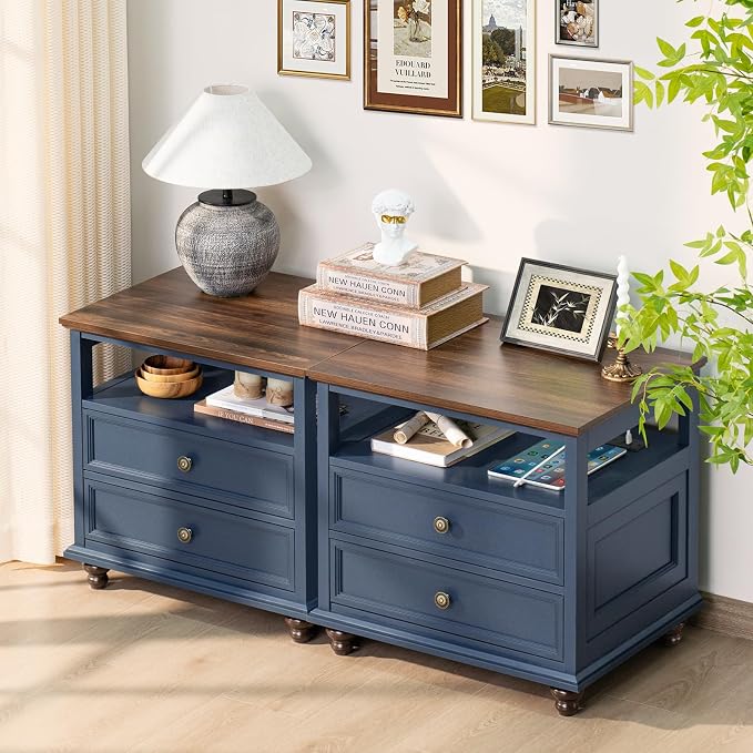 Joaxswe Farmhouse Nightstand Set of 2 - Image 8