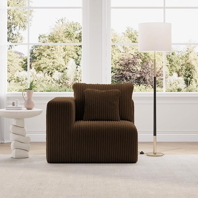Novilla Modular Sectional Sofa, Modern Cloud Sectional Couch by Novilla