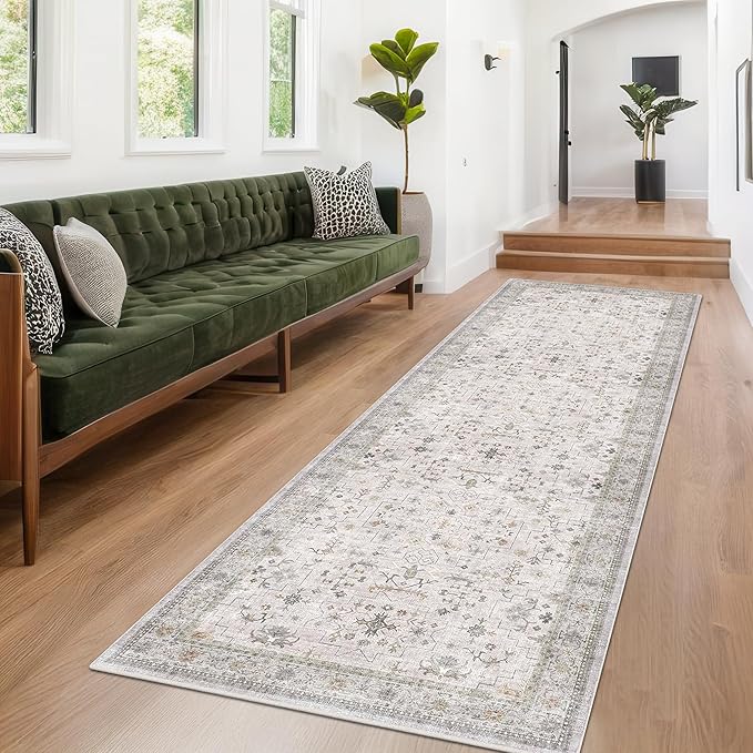 Hazo Haus Floral 3x8 Wide Hallway Runner - Image 6