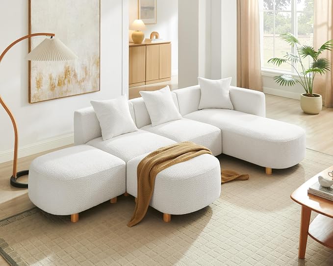 VANOMi 109.84" Modular Sectional Sofa by VANOMi
