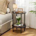 Small Modern Oval Side Table by DGSANDGPuttheCustomerFirst