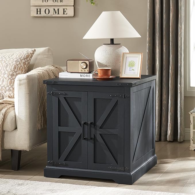 Barnyatoh Farmhouse End Table by Barnyatoh