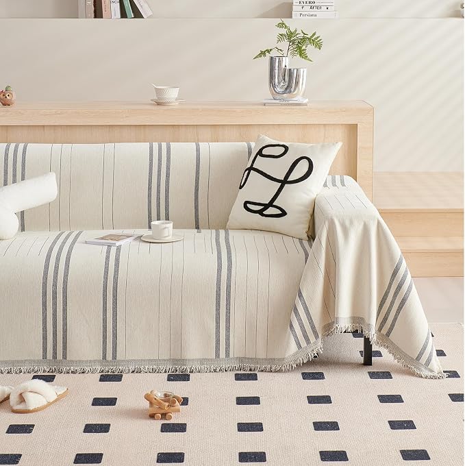 DREAMINGO Couch Cover Washable Chenille Sofa Protector - Image 7