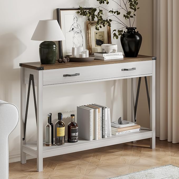 ChooChoo 47'' Farmhouse Console Table by ChooChoo