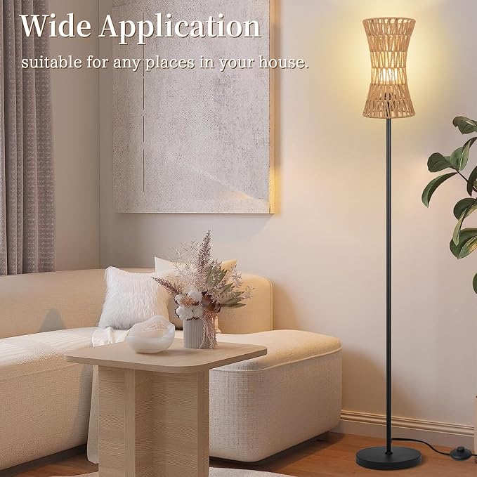 Ruiever Floor Lamp for Living Room, Farmhouse Floor lamp, Modern Standing lamp - Image 6