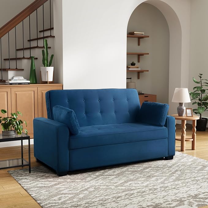 Serta Ainsley 72.6" Convertible Sleeper Sofa, Queen Size, Dreamcoil Comfort - Image 5