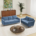 Kingfun Living Room Furniture Sets, 3 Seater Couch and Loveseat, Mid Century by KINGFUN-Anexcitingoption