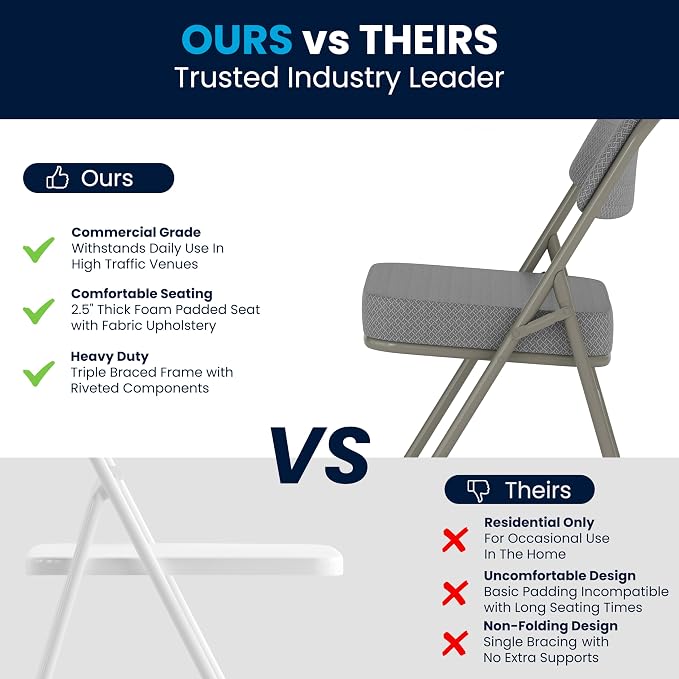 Flash Furniture Hercules Series Metal Folding Chairs - Image 9