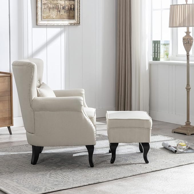 Set of 2 Mid-Century Modern Accent Chair - Image 4