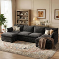 U Shaped Modular Sectional Sofa, Cloud Couch by Unknown