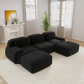 Boneless Sectional Couch, No Assembly Required, 117.3” U Shaped Modular Cloud by ModonChicSofasCouches