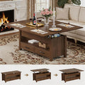 Garvee 40" Coffee Table Lift Top, Converts to Dining Table by Garvee