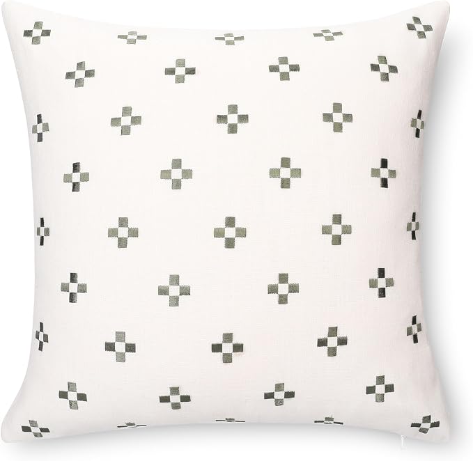 Crumbs Home Modern Farmhouse California Casual Indoor Outdoor Throw Pillow Cover - Image 6