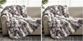 Cozy Bliss Faux Fur Throw Blanket by CozyBliss