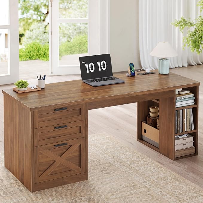 SEDETA 55.1" Executive Office Desk - Image 8
