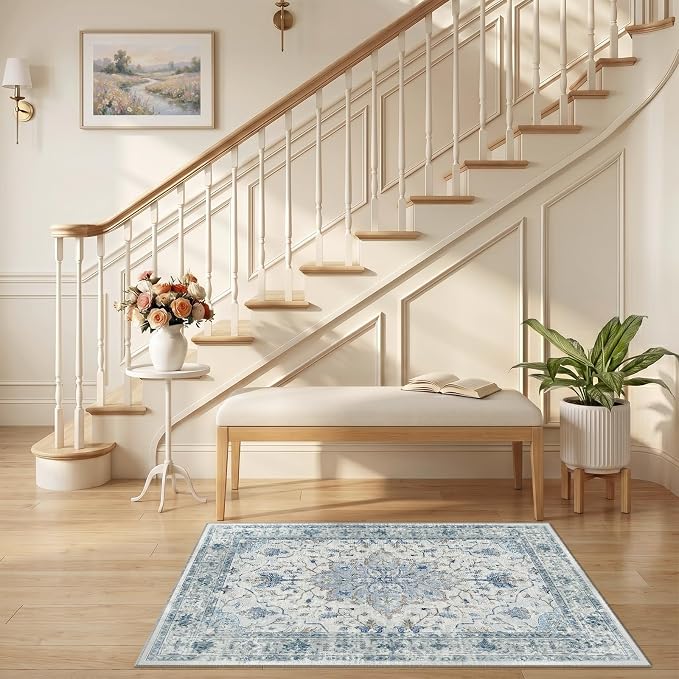 RELEANY Area Rugs 2'6"x4' Kitchen Rugs Entry Rug Small Rugs - Image 2