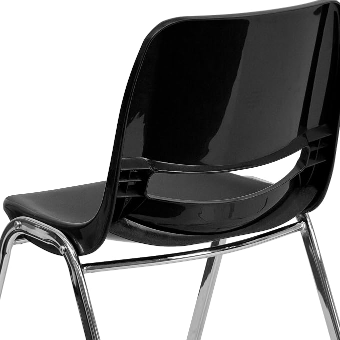 Flash Furniture HERCULES Series 440 lb. Capacity Kid's Black Ergonomic Shell - Image 9