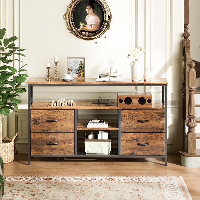 Huuger 47 Inch TV Stand Dresser - Image 2