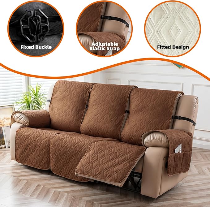 Genina Waterproof Recliner Cover - Image 6