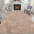 6x9 Area Rugs for Living Room Bedroom: Ultra Soft Fluffy Shag Rug Upgrade by Luxturiy
