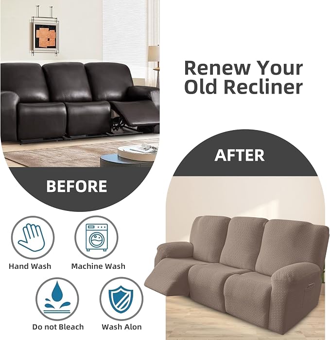 Genina Recliner Sofa Covers - Image 7
