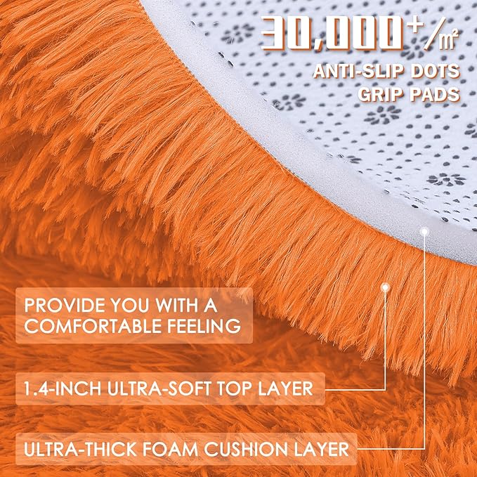 OLANLY 6x9 Machine Washable Large Area Rugs - Image 8