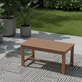 HDPE Patio Coffee Table, All-Weather Outdoor Coffee Table, Patio Conversation by YourPerfectOutdoorEscape