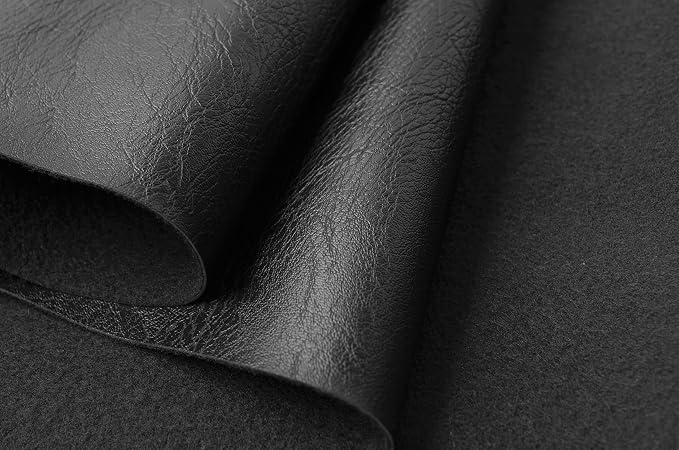 Wento Thick 2 Yard Faux Leather Fabric Soft Skin Grain PU Leather Fabric - Image 3