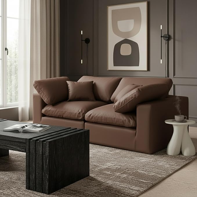 Meridian Furniture 188Brown-S80 Comfy Collection Modern | Contemporary - Image 2