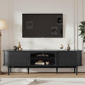 Decofy Mid Century TV Stand for TVs up to 90 Inches, Entertainment Center by Decofy
