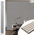 Art3d 107" x 8" Wall Panel 3D Fluted by Art3d