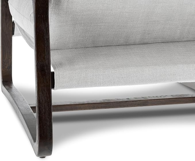 VALENCIA THEATER SEATING Lagon Wood Accent Chair, Mid-Century Modern Armchair - Image 7