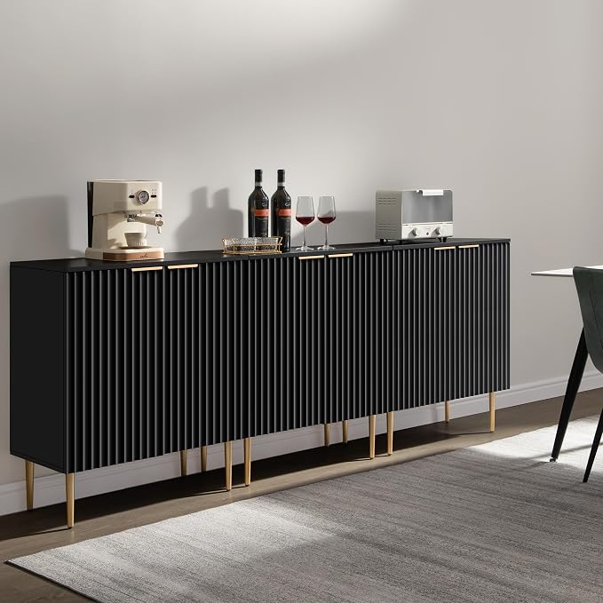 SICOTAS Sideboard Buffet Storage Cabinet - Image 3
