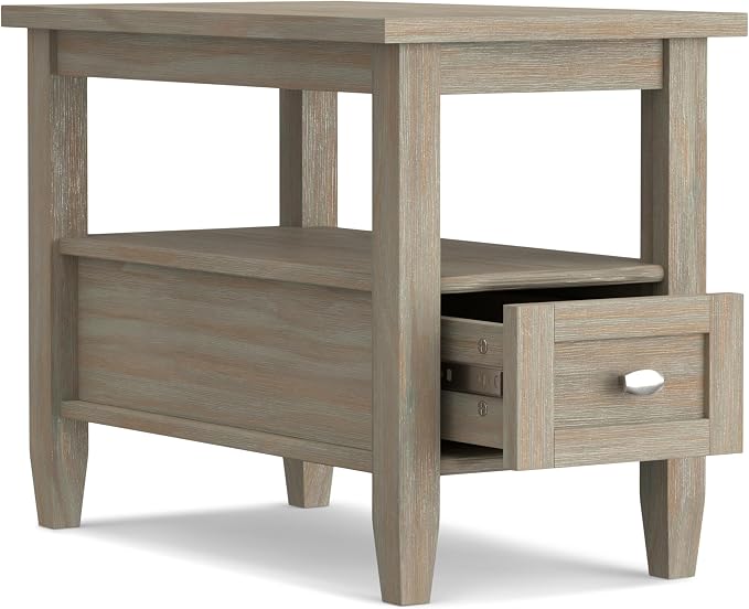 SIMPLIHOME Warm Shaker End Table - Image 4