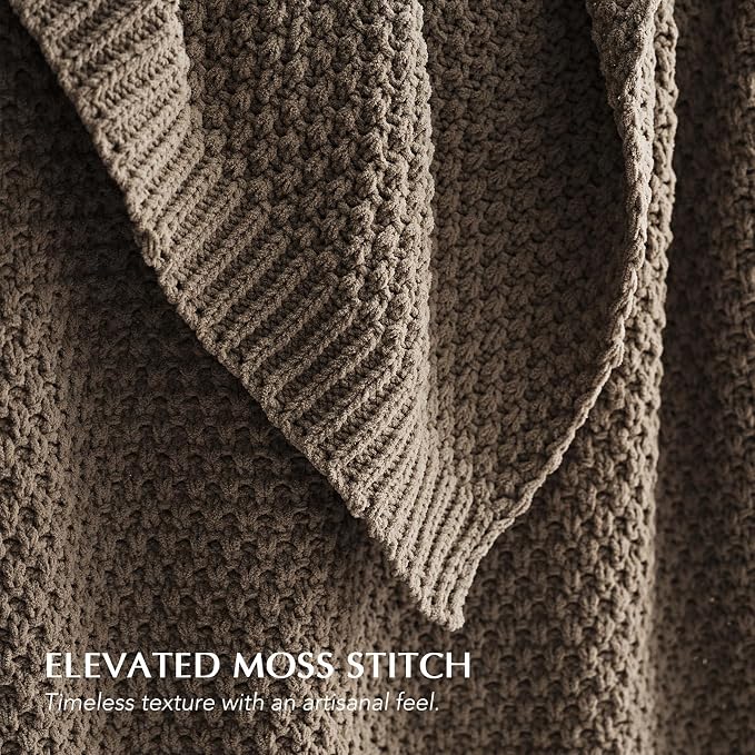 EVERGRACEHOME Chunky Chenille Knit Throw Blanket - Image 5