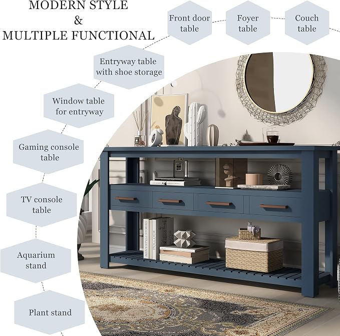 LKTART Console Table for Entryway - Image 9