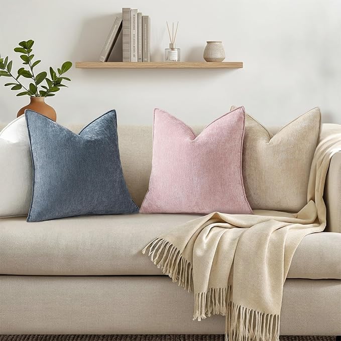 decorUhome Summer Couch Throw Pillow Covers 12x20 Set of 2, Decorative Soft - Image 3