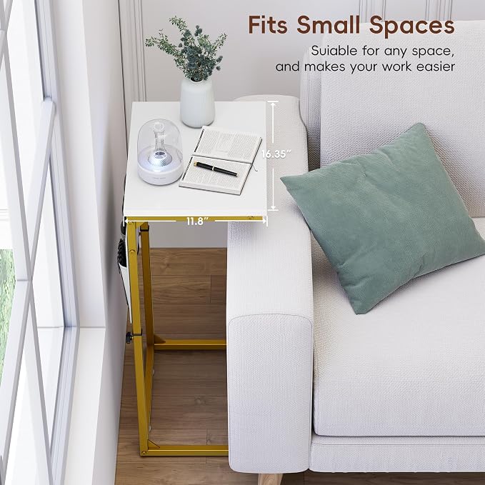 Vagusicc C-Shaped End Table - Image 4