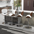 civama Bar Stools Set of 4 for Kitchen Counter, Adjustable Bar Height Chairs by civama